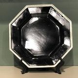 Setabianca Seta Solıd Dekoratif Tabak 3X30.5 Cm Siyah