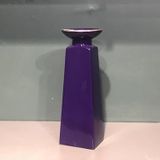 Setabianca Seta Solıd Şamdan Küçük 39X13X10 Cm Mor