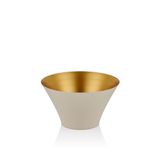 setabianca Seta Textured Dark Konik Meyvelik Krem Gold Küçük