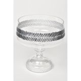 setabianca Seta Vetro Caesar Meyvelik Sılver 23 * 23 * 24Cm