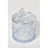 SETABIANCA STCV-272-M Crystal Mavi Şekerlik Kelebekli 11x14cm