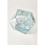 SETABIANCA STCV-401 Vetro Geo Aqua Vazo Küçük, 15x18cm