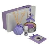 SETABIANCA STCX-113-LV Aroma Diffuser Set Metal Mum Tütsü Lavender, 25x13x8cm