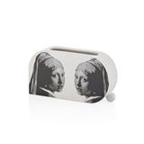 SETABIANCA STMH-008 Elite Deco Vermeer Yatay Vazo, 24x7x13cm
