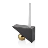 SETABIANCA STMH-012 Elite Deco Planet Siyah Mumluk 14x6x9cm