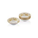 SETABIANCA STRG-80-A Bone China Kase 6 Li Set Gül Altın