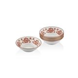 SETABIANCA STRG-80-B Bone China Kase 6 Li Set Gül Bakır