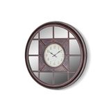 SETABIANCA Time Duvar Saati Kareli Aynali 51 cm