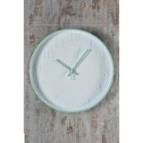 SETABIANCA Time Duvar Saati Sleek Design Nane Yeşili 40 cm