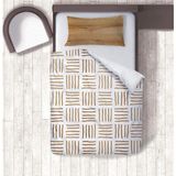 Setay Avrasya Çocuk Odası Takımı Uyumlu Dijital Baskılı Nevresim Takımı - 160 x 220 cm - Kahverengi - Krem