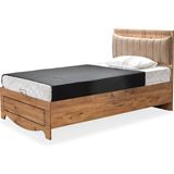 Setay Bazalı Karyola, Papatya Baza Başlık Seti 120 x 200 cm - Ceviz - 120 x 200 cm