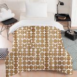Setay Deluxe Çocuk Odası Takımı Uyumlu Dijital Baskılı Nevresim Takımı - 160 x 220 cm - Kahverengi - Krem