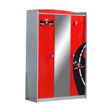 Setay Formula 3 Kapılı Kırmızı Dolap