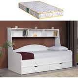 Setay Hera Çekmeceli Karyola + 1 Adet Comfort Yatak - Beyaz - 90 x 200 cm