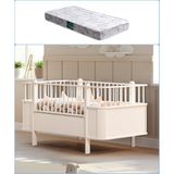 Setay Mdf Beşik, Dünya Büyüyen Beşik 80X130 - 1 Adet 80X130 Comfort Yatak - Renkli