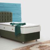 Setay Mobilya 100x200 cm Lanfe Baza Başlık ve Yatak Seti