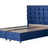 Setay Mobilya 120x200 cm Duke New Lacivert Baza ve Başlık Seti