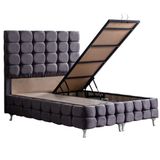 Setay Mobilya 140X190 Antrasit Gri Duke New Baza