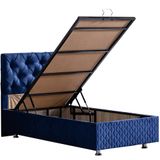 Setay Mobilya 150x200 cm Lacivert Vita New Baza ve Başlık Seti