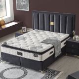 Setay Mobilya 160x200 cm Antrasit Diamond Baza Başlık ve Yatak Seti