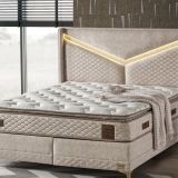 Setay Mobilya 160x200 cm Luxury Baza Başlık ve Yatak Seti