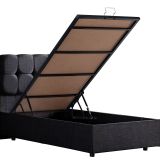 Setay Mobilya 180x200 cm Antrasit Paris Baza Ve Başlık Seti