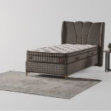 Setay Mobilya 90x190 cm Bella Baza Başlık ve Yatak Seti