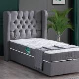 Setay Mobilya 90x190 cm Gri Baza Başlık ve Comfort Yatak Seti
