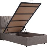 Setay Mobilya 90x200 cm Fersa Açık Kahverengi Baza ve Başlık Seti