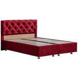 Setay Mobilya Bordo 180x200 cm Vita Çift Kişilik Baza