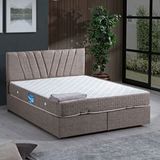 Setay Mobilya Kahverengi 150x200 cm Fersa Çift Kişilik Orthosoft Baza