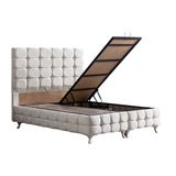 Setay Mobilya Krem 180x200 Duke Lux Baza Başlık ve Yatak Seti