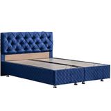 Setay Mobilya Lacivert 150x200 cm Vita Çift Kişilik Baza