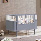 Setay Mobilya Mdf Beşik, 90x130 Trend Büyüyen Beşik , Trend Karyola 90x190, Antrasit