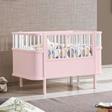 Setay Mobilya Mdf Beşik, 90x130 Trend Büyüyen Beşik , Trend Karyola 90x190, Pembe