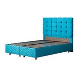 Setay Mobilya Turkuaz 150x200 cm Duke Çift Kişilik Baza Başlık Seti