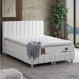 Setay Narva İkili Set Tek Kişilik Baza Başlık Seti - Beyaz - 150 x 200 cm