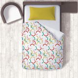 Setay Newline Genç Odası Takımı Uyumlu Dijital Baskılı Nevresim Takımı - 160 x 220 cm - Sarı