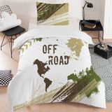Setay Offroad Çocuk Odası Takımı Uyumlu Dijital Baskılı Nevresim Takımı - 160 x 220 cm - Yeşil