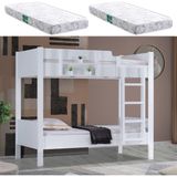 Setay Ranza, Asya Ayrılabilir Ranza + 2 Adet Comfort Yatak - 90 x 190 cm