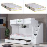 Setay Ranza, Kardem Yavrulu Ranza + 2 Adet Comfort Yatak - 90 x 190 cm - Beyaz