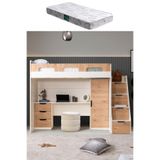 Setay Ranza, Münih Ranza Masa Dolap - Ceviz - 1 Adet Comfort Yatak