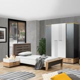 Setay Relax Genç Odası Takımı - Dolap, Karyola, Komodin