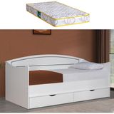 Setay Soft Çekmeceli Karyola + 1 Adet Comfort Yatak - Beyaz - 90 x 200 cm
