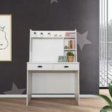 Setay Üniteli Bilgisayar Masası, Safir Çalıışma Masası - Y: 150 cm D: 52 cm G: 100 cm - Beyaz