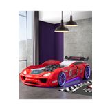 Setay Vento Cooper Rüzgarlıklı Full Ledli Arabalı Yatak, Kırmızı