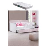Setay Yavrulu Karyola, Flora Yavrulu Montessori Karyola - Pembe + 1 Adet Comfort Yatak