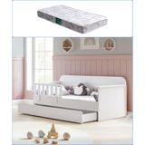 Setay Yavrulu Karyola, Vizyon Yavrulu Montessori Karyola + 1 Adet 90X190 Comfort Yatak - Renk - Renkli