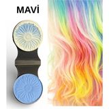 SETBEAUTY Mavi Saç Boyama Tebeşiri Geçici Etkili Anti Alerjik Özellikli 20 gr Toz Form