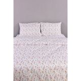 setekshome %100 Pamuk Çiçek Rüya Çift Kişilik Nevresim Takımı - 001-Renkli - 200 x 230 cm